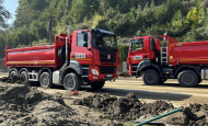 Vozidla TATRA PHOENIX se aktuálně podílejí na odstraňování následků letošních ničivých povodní